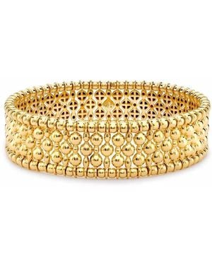 Pragnell 18Kt Bohemia Three Row Bangle - Metallic
