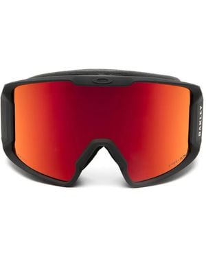 Oakley Maschera Da Sci Line Miner Rene Rinnekangas Signature Series Grande - Rosso