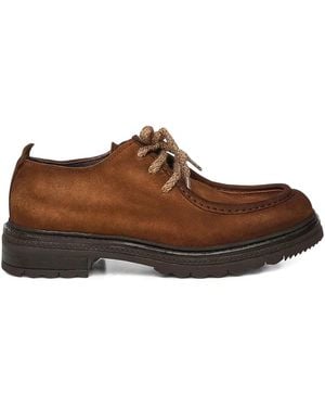 Giuliano Galiano Jean Suede Boots - Brown
