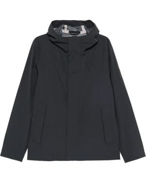 Save The Duck Viktor Jas Met Capuchon - Zwart