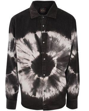 Mauna Kea Shibori Shirt - Grey