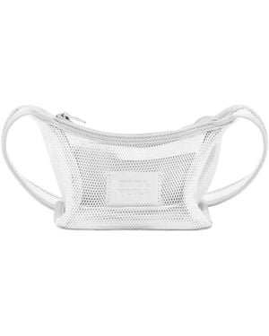 Bimba Y Lola Bolso mini con parche del logo - Blanco