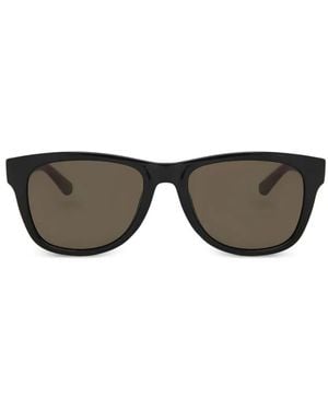 Lacoste Rectangle-Frame Sunglasses - Gray