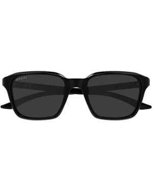 Gucci Square-Frame Sunglasses - Black