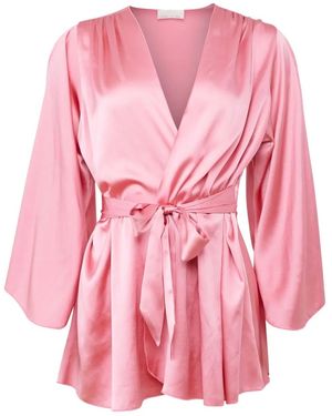 Fleur du Mal Angel Robe - Pink