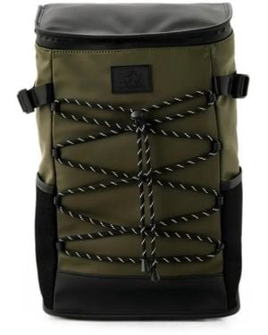 La Martina Mochila Con Cordones Elásticos - Negro
