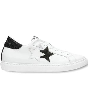 2Star Sneakers mit Sterndetail - Weiß