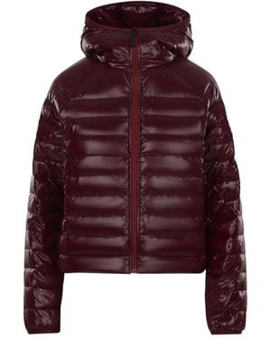 Aztech Mountain Hooded Lightweight Down Jacket - Red