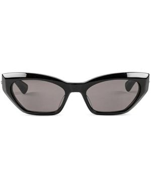 Chrome Hearts Cat-Eye Frame Sunglasses - Gray