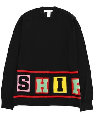 Comme des Garçons Graphic Shirt - Black