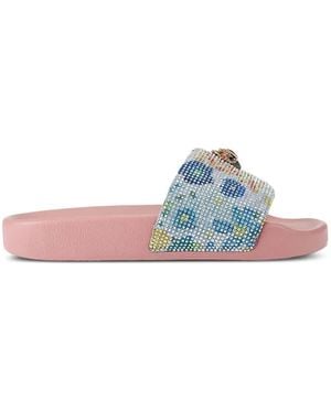 Kurt Geiger Meena Eagle Slides - Blue