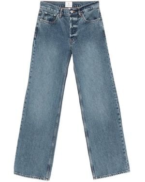 Anine Bing Button-Fastening Jeans - Blue
