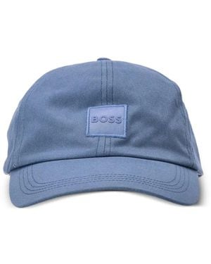 BOSS Baseballkappe Mit Logo-Patch - Blau