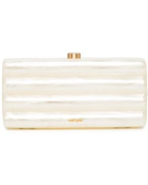Cult Gaia Enid Clutch Met Parel - Wit