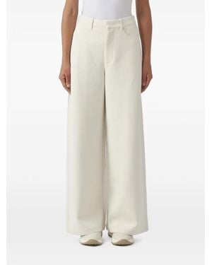 Max Mara Wide-Leg Pants - White