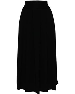 agnès b. Draped Skirt - Black