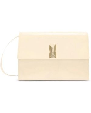Genny Bolso De Mano Pequeño De Cuero - Neutro