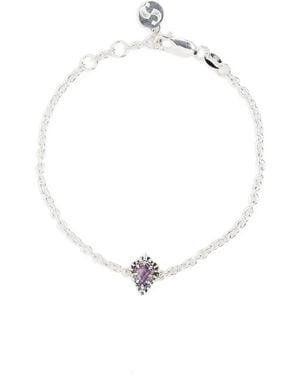 Stolen Girlfriends Club Jagged Teadrop Bracelet - White