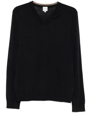 Paul Smith Jersey Con Cuello En V - Negro
