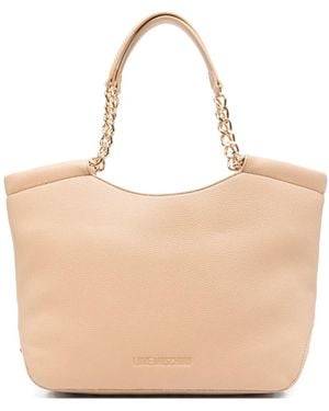 Love Moschino Borsa Tote Con Logo - Neutro