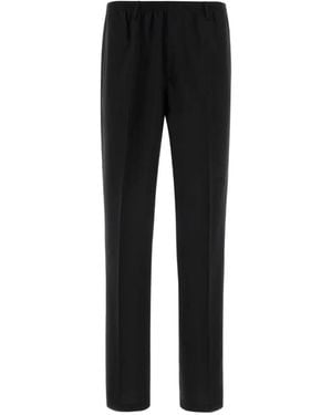 Cellar Door Relaxed-Fit Trousers - Black