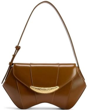 Giuseppe Zanotti Gz Day And Night Embellishment Shoulder Bag - Brown