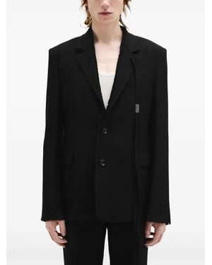 Ann Demeulemeester Cadby Blazer - Black