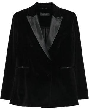 Circolo 1901 Chaqueta Con Doble Botonadura - Negro