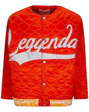 PDF Leggenda Due Quilted Jacket - Red