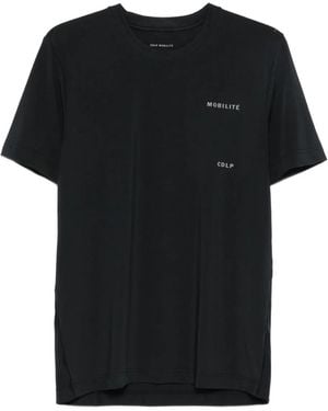 CDLP T-Shirt À Logo Imprimé - Noir