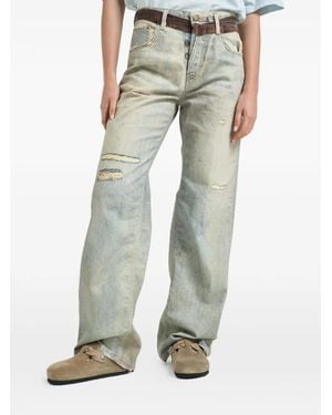 Haikure Distressed Jeans - Blue