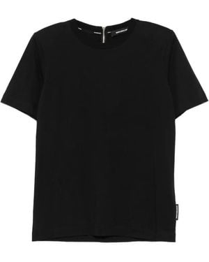 Marco Bologna Zip-Fastening T-Shirt - Black