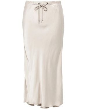 James Perse Drawstring Skirt - White