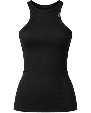 Dondup Ribbed-Knit Vest - Black