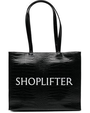Thames MMXX Borsa Tote Doukin Shoplifter - Nero