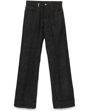 Burberry Vaqueros Rectos - Negro