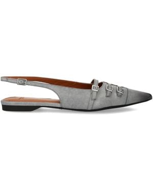 Vagabond Shoemakers Ballerine Hermine Slingback Con Fibbia - Bianco