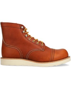 Red Wing Iron Ranger Boots - Brown