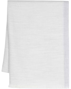 Eleventy Écharpe Fien En Laine - Blanc