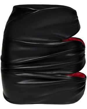 Lika Minigonna Con Cut-Out - Nero