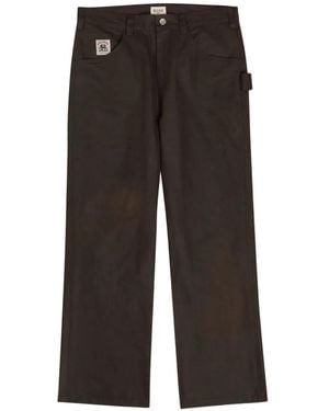 Bode Patch-Pocket Trousers - Black