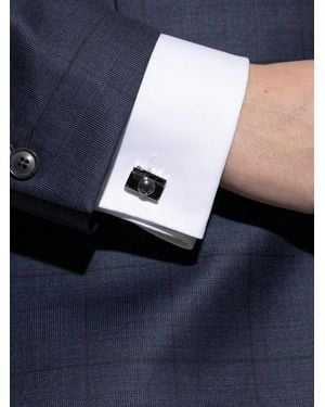 Paul Smith Manschettenknöpfe mit Kameramotiv - Blau