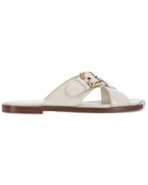 Chloé Nil Flat Sandals - White