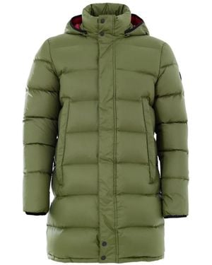 Moose Knuckles Padded Hooded Jacket - Green