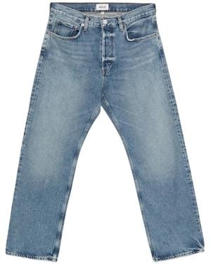 Agolde Magnus Button Jeans - Blue