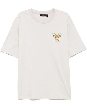 FIVE CM Graphic-Print T-Shirt - White