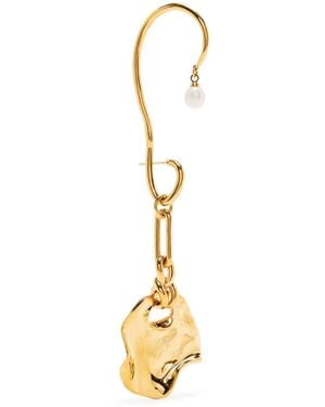 CAPSULE ELEVEN Desert Melted Coin Ear Cuff - Metallic