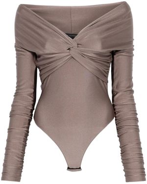 ANDAMANE Kendall Bodysuit - Brown