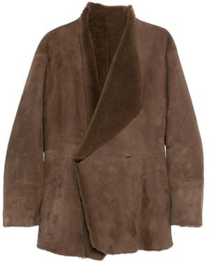 ARMARIUM Keira Shawl-Collar Jacket - Brown
