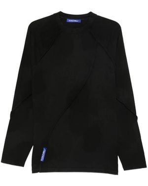 A_COLD_WALL* Long Sleeve Panelled T-Shirt - Black